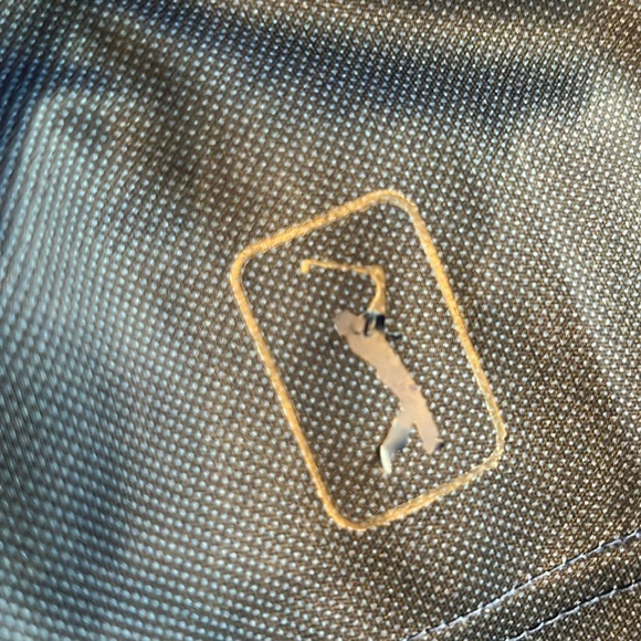 🏌️‍♂️⛳️PGA Tour Pro Series Mens Size L Navy+  Blue Golf Polo Shirt Athletic Fit - Picture 12 of 17